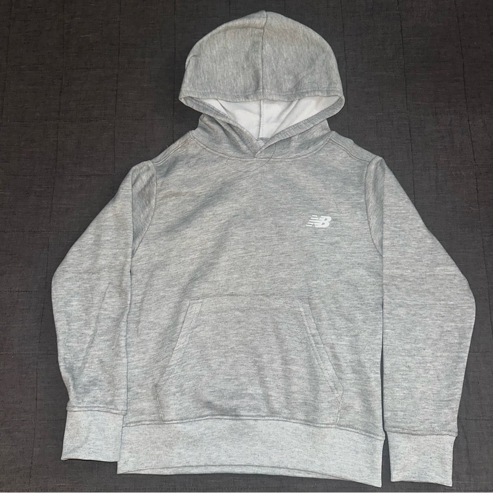 New Balance Light Gray Hoodie